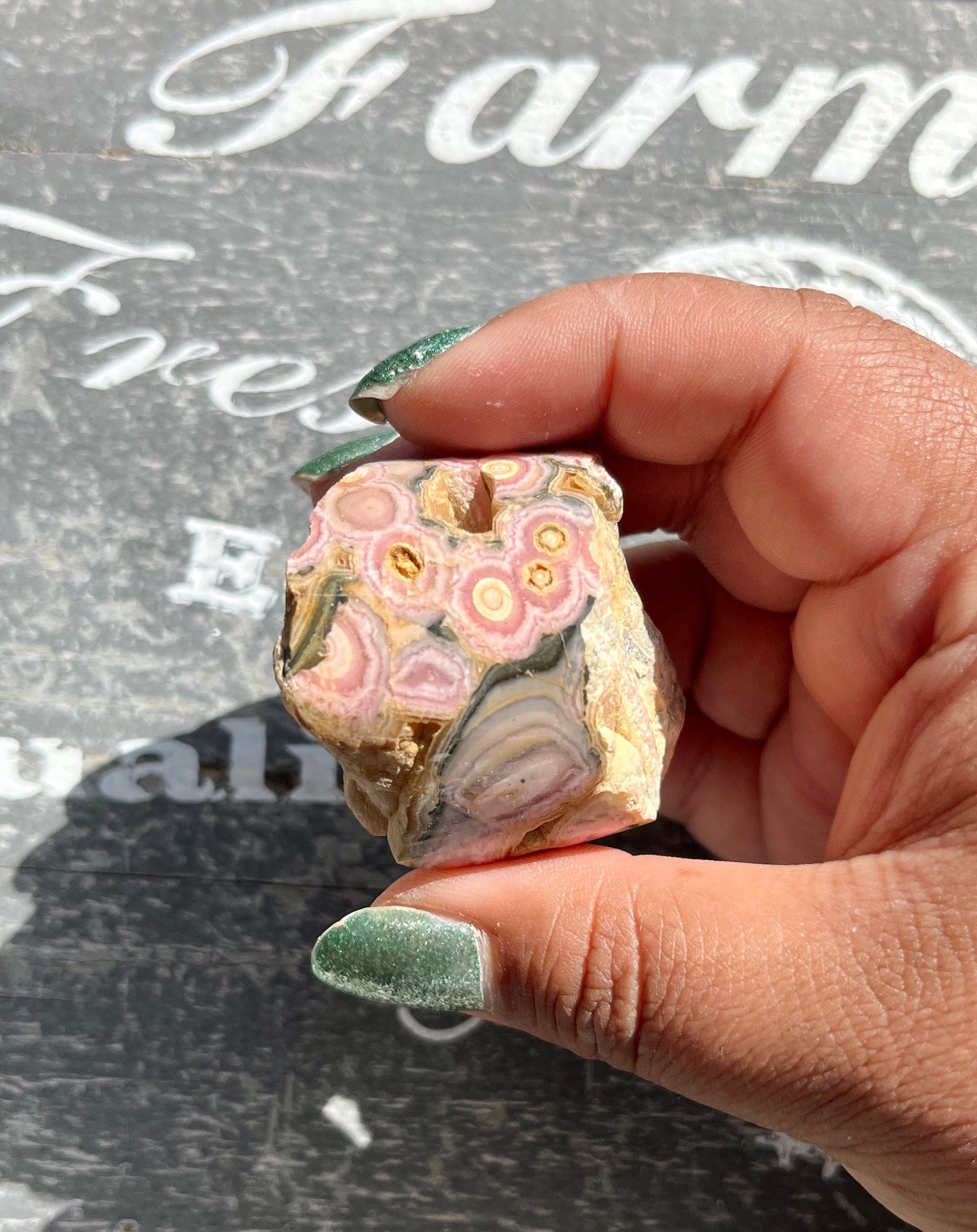 Gorgeous AAA Quality Rare Rhodochrosite Slab from Argentina! *TUCSON EXCLUSIVE*