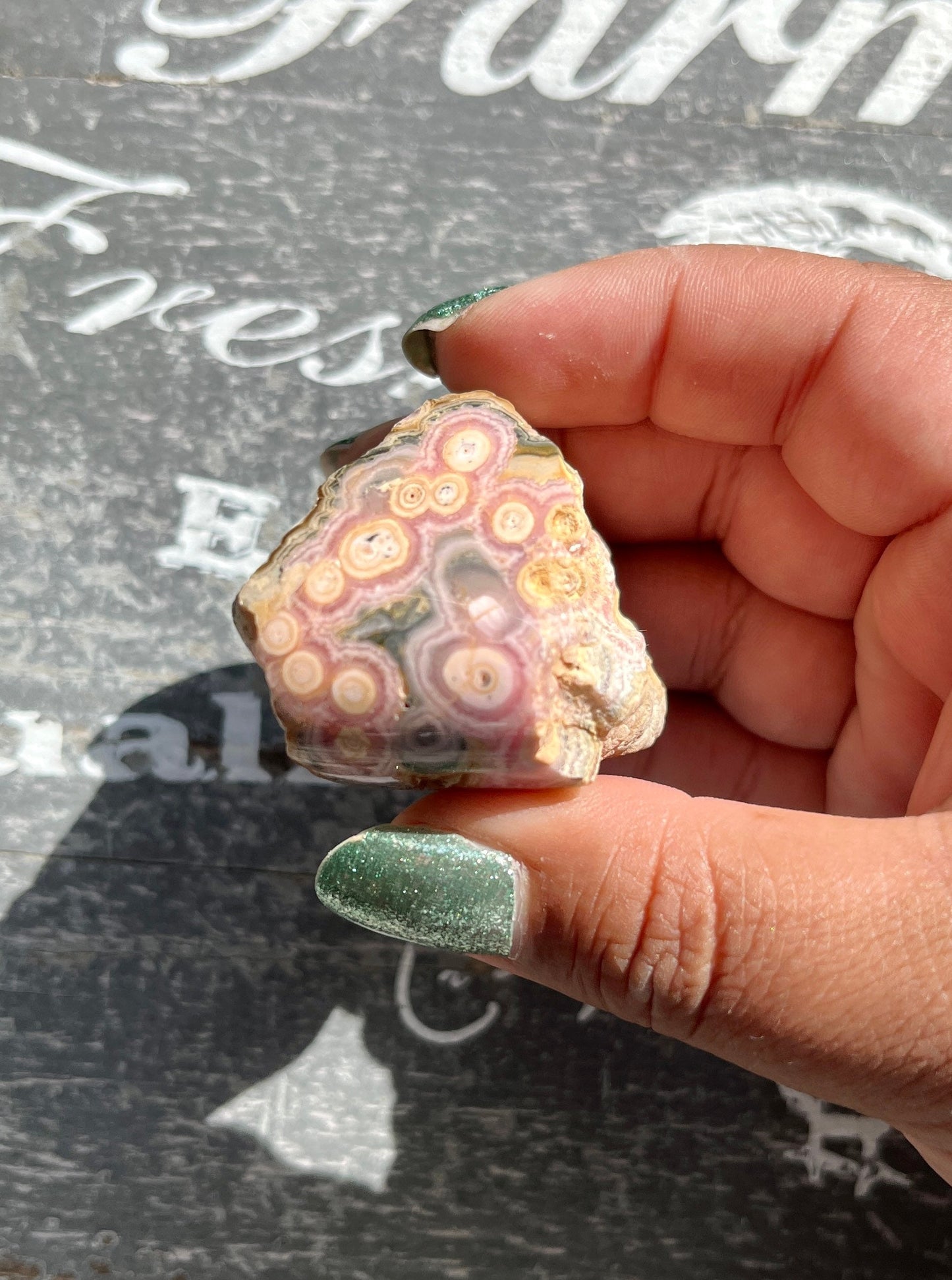 Gorgeous AAA Quality Rare Rhodochrosite Slab from Argentina! *TUCSON EXCLUSIVE*