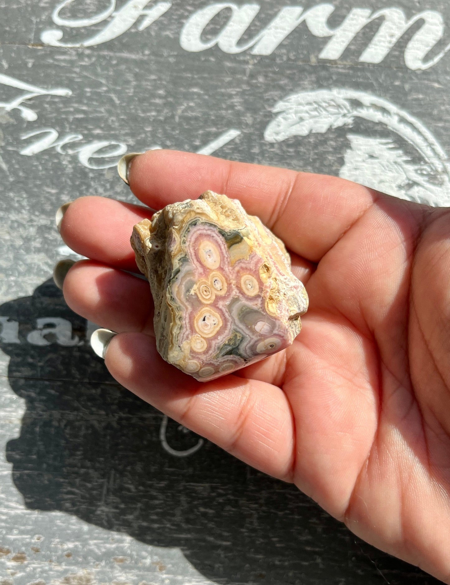 Gorgeous AAA Quality Rare Rhodochrosite Slab from Argentina! *TUCSON EXCLUSIVE*