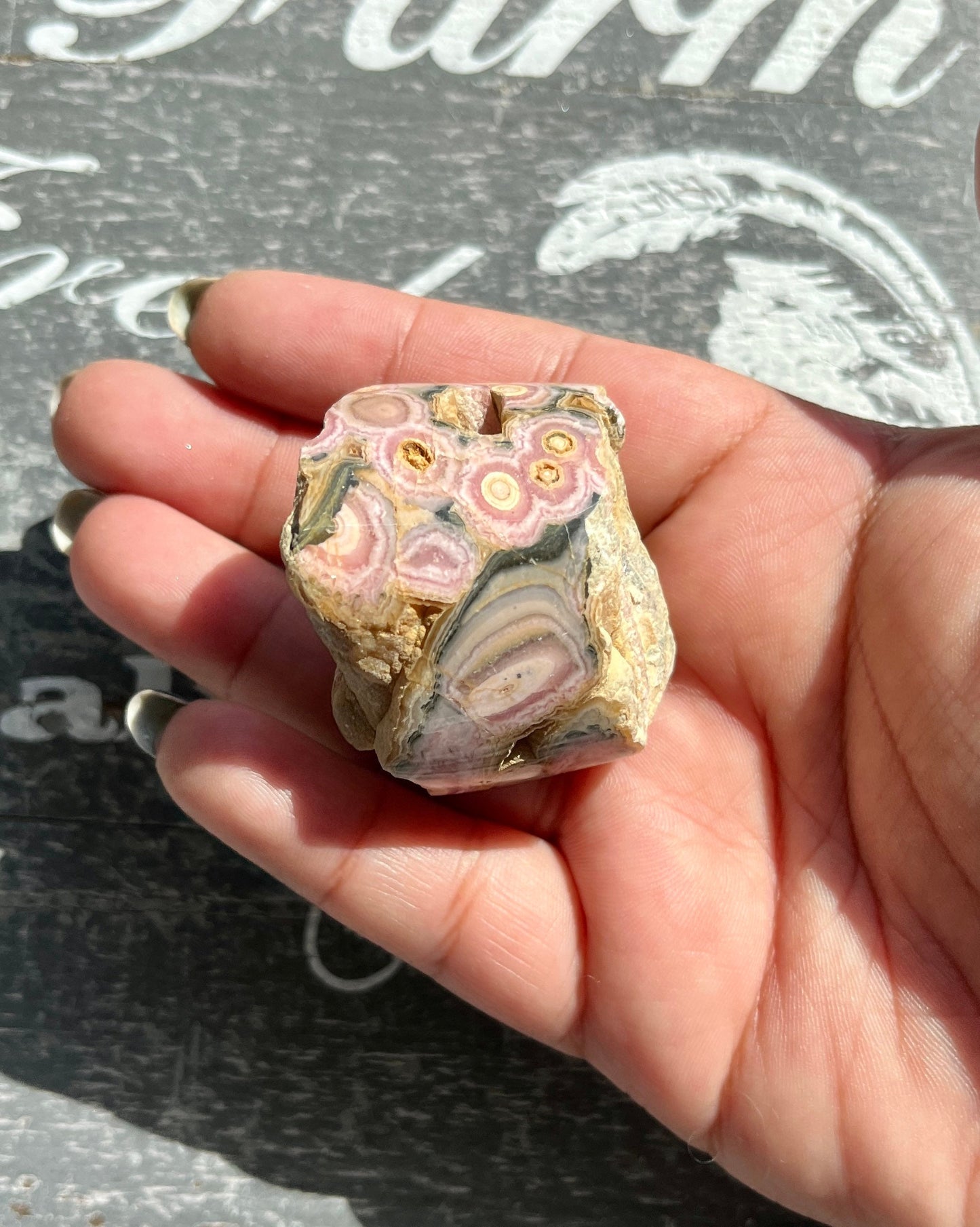 Gorgeous AAA Quality Rare Rhodochrosite Slab from Argentina! *TUCSON EXCLUSIVE*