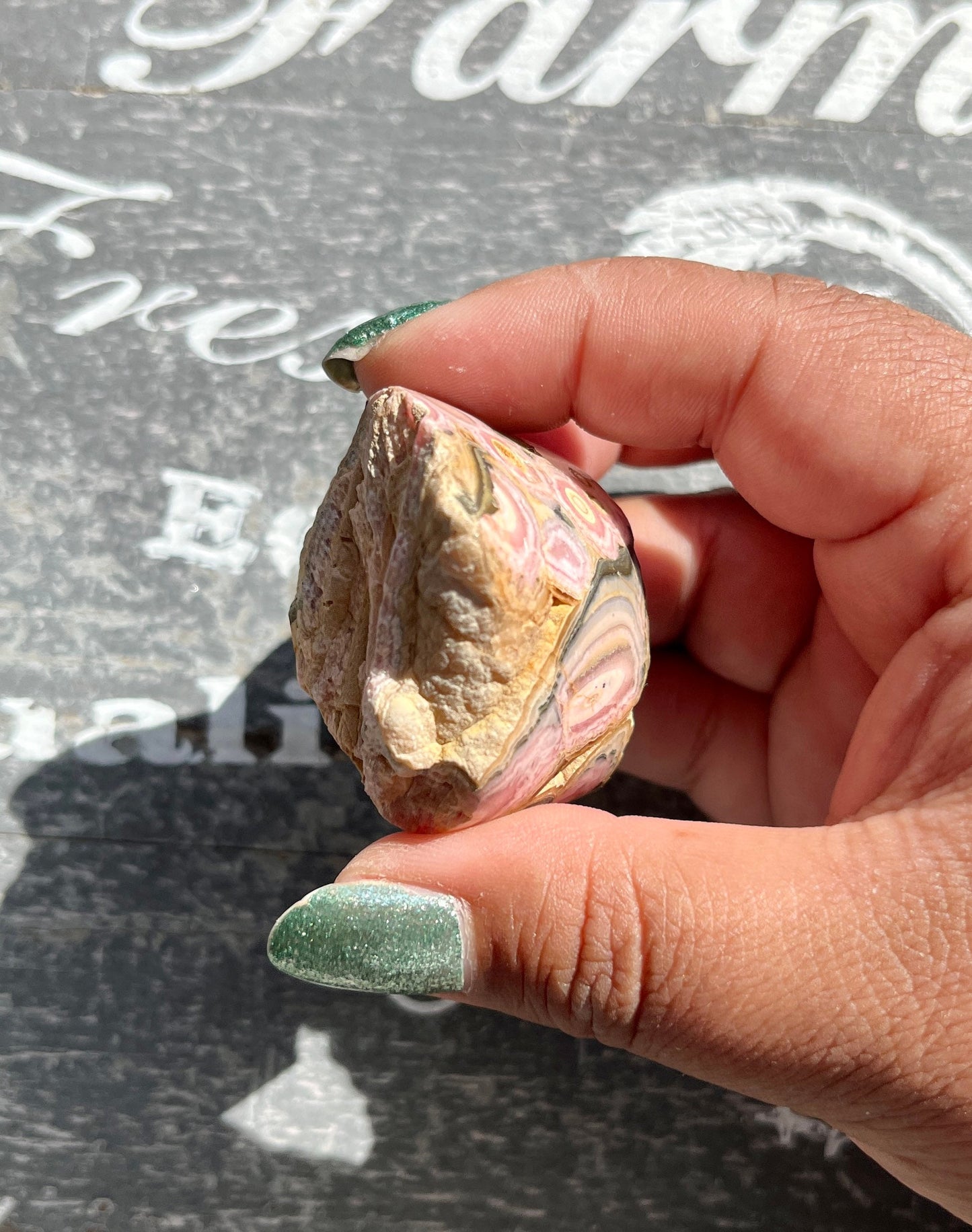 Gorgeous AAA Quality Rare Rhodochrosite Slab from Argentina! *TUCSON EXCLUSIVE*