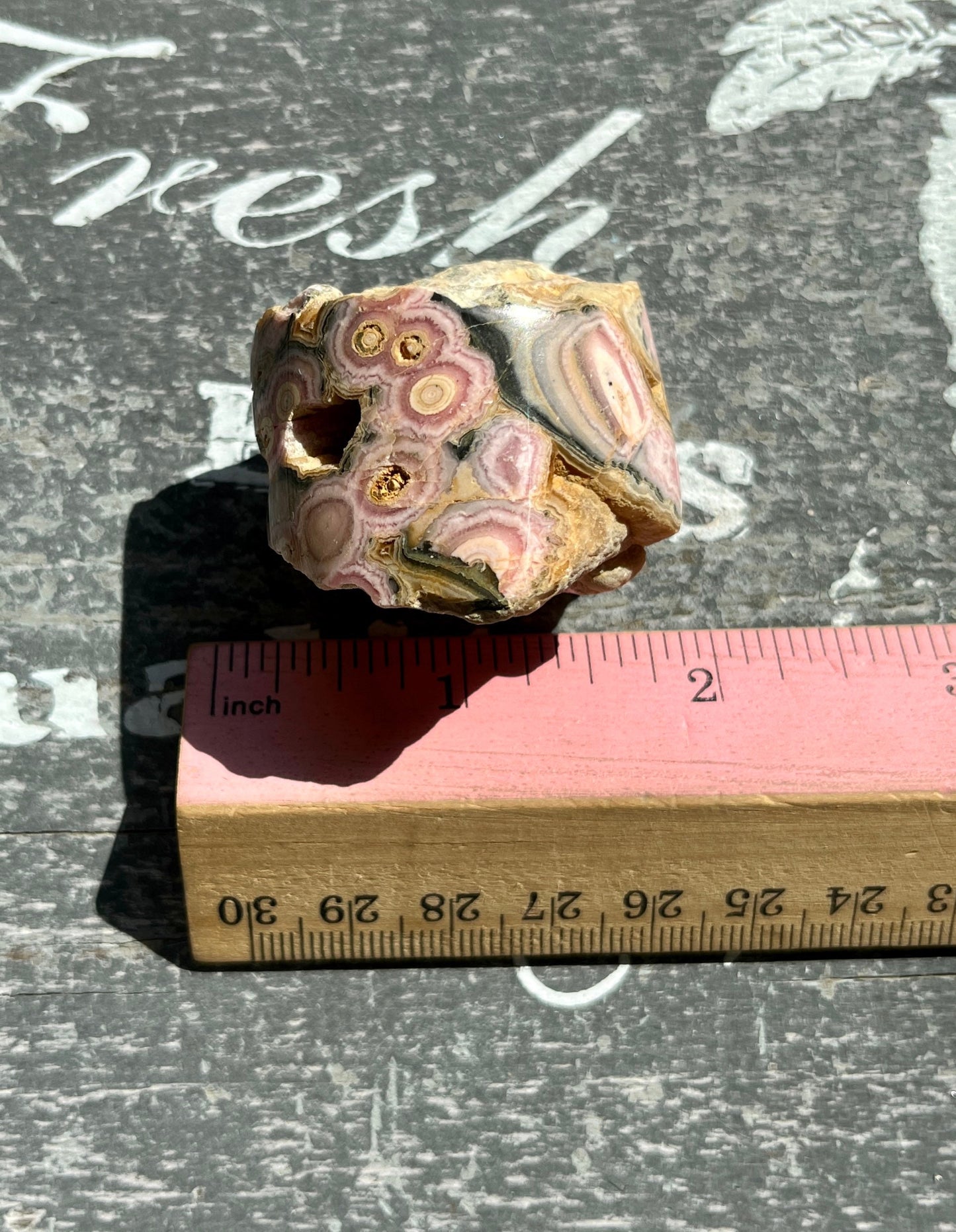 Gorgeous AAA Quality Rare Rhodochrosite Slab from Argentina! *TUCSON EXCLUSIVE*