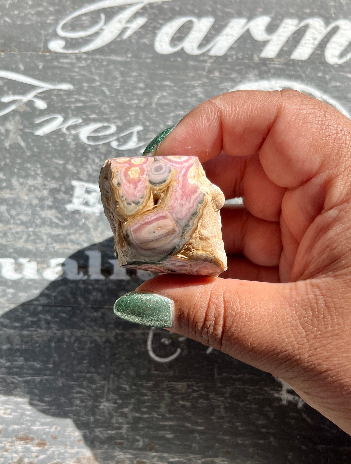 Gorgeous AAA Quality Rare Rhodochrosite Slab from Argentina! *TUCSON EXCLUSIVE*