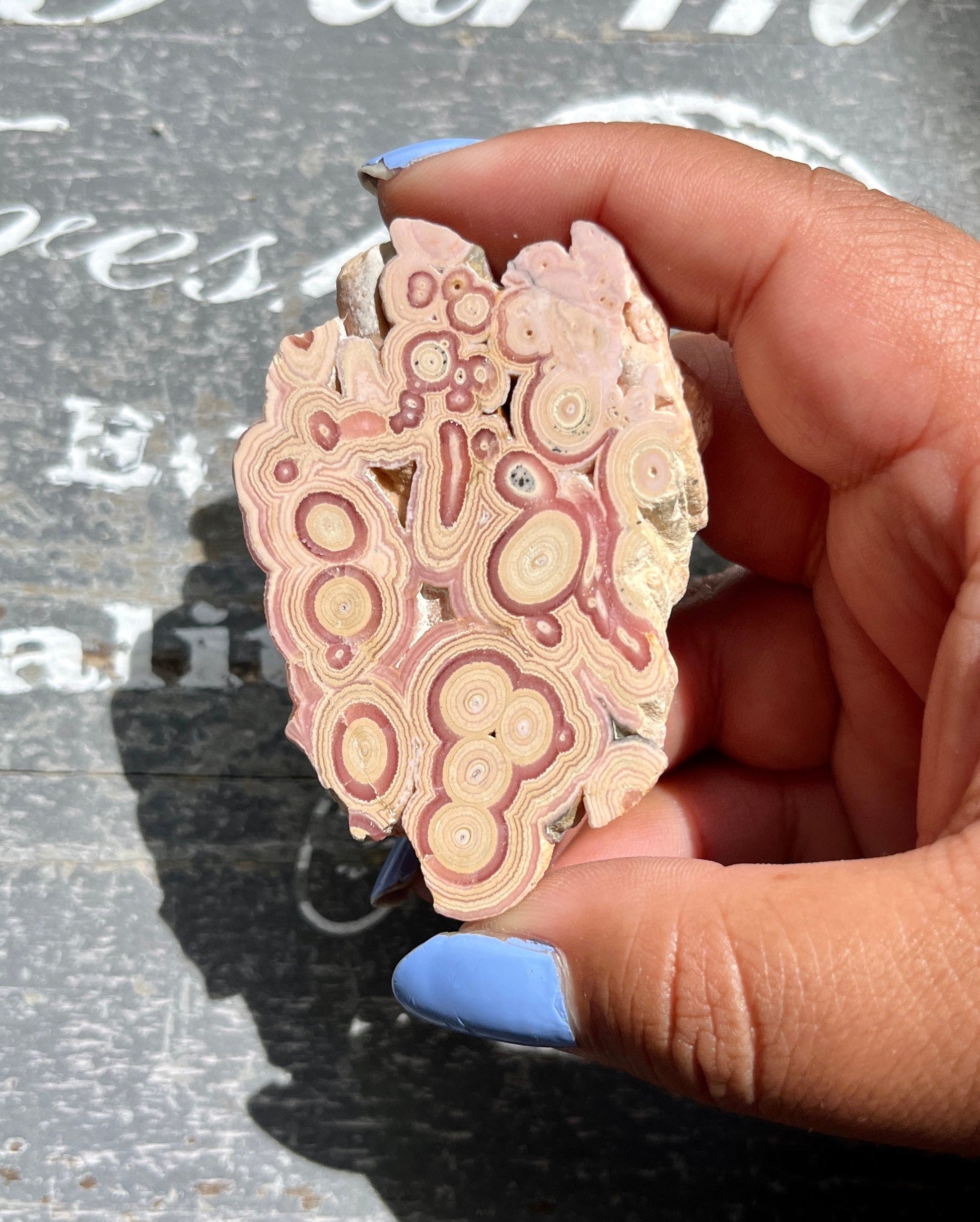 Gorgeous AAA Quality Rare Rhodochrosite Slab from Argentina! *TUCSON EXCLUSIVE*